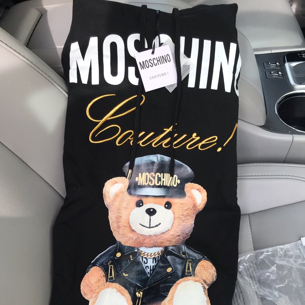 Moschino size small hoodie